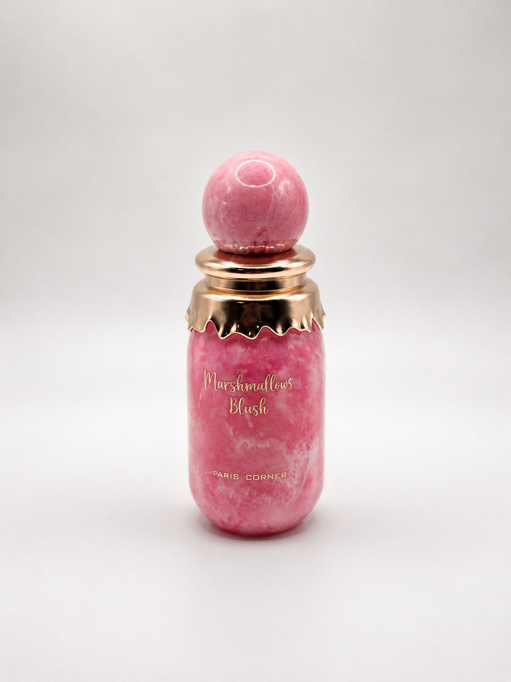Paris corner marshmallow blush fragrance bottle