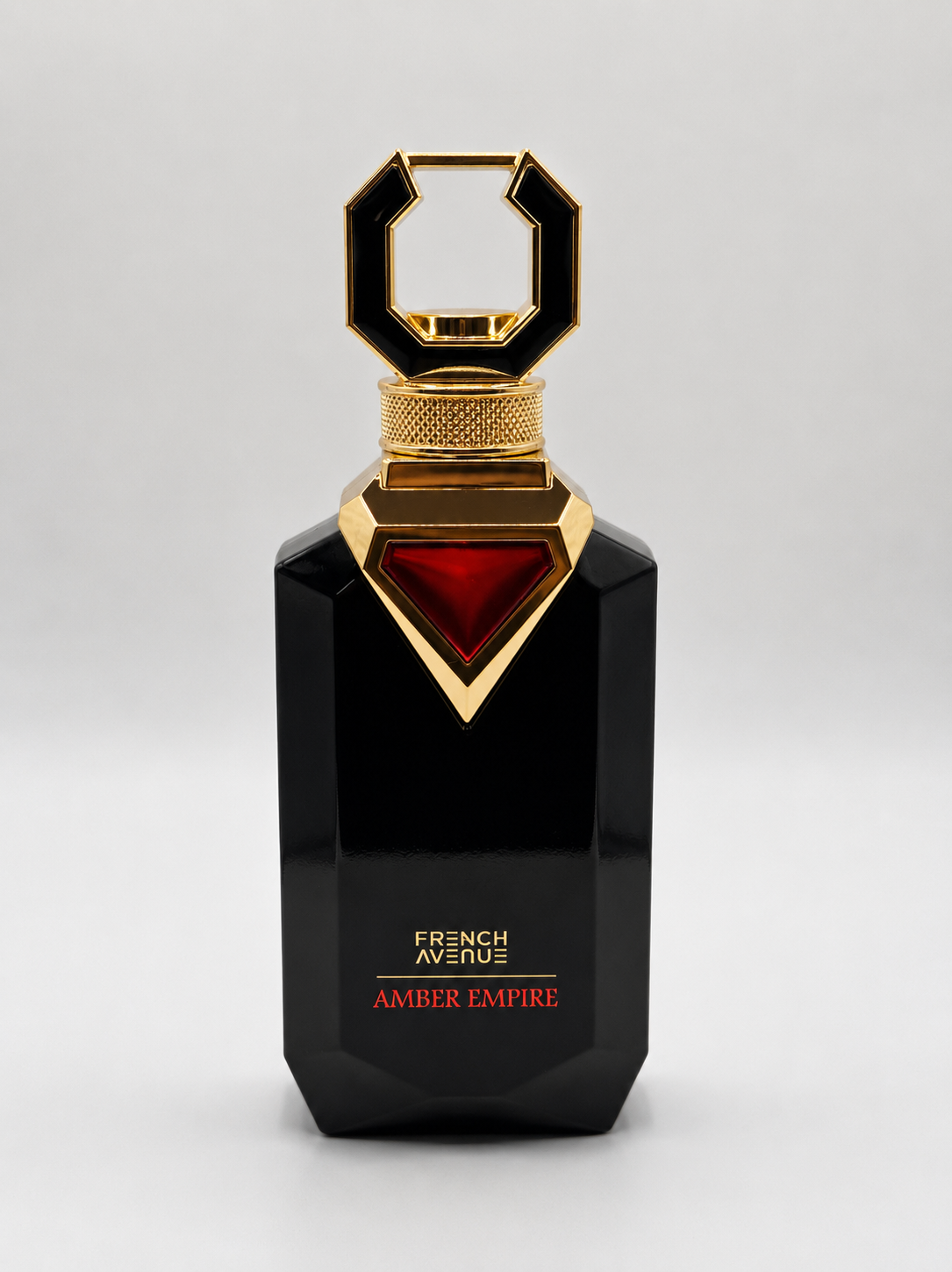 French Ave Amber Empire fragrance bottle