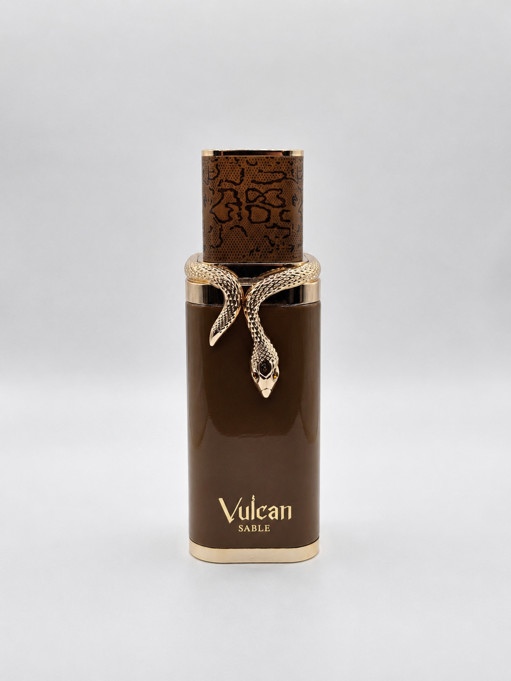 French Avenue Vulcan sable fragrance bottle