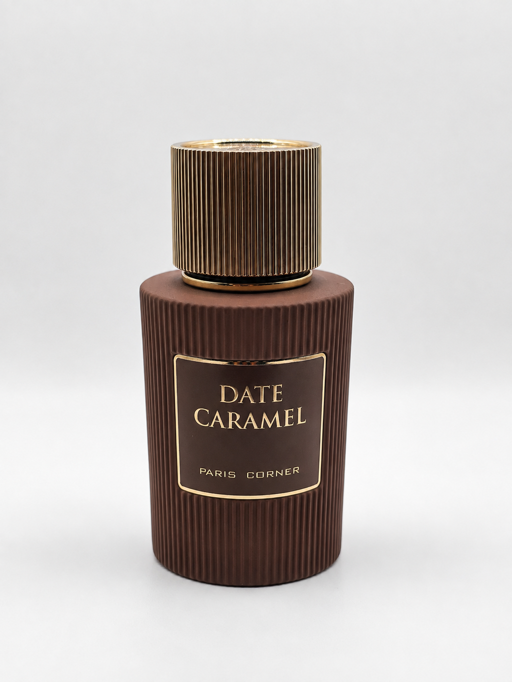 Paris corner date caramel fragrance bottle