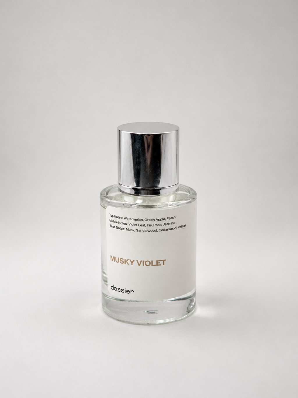 Dossier Musky Violet fragrance bottle