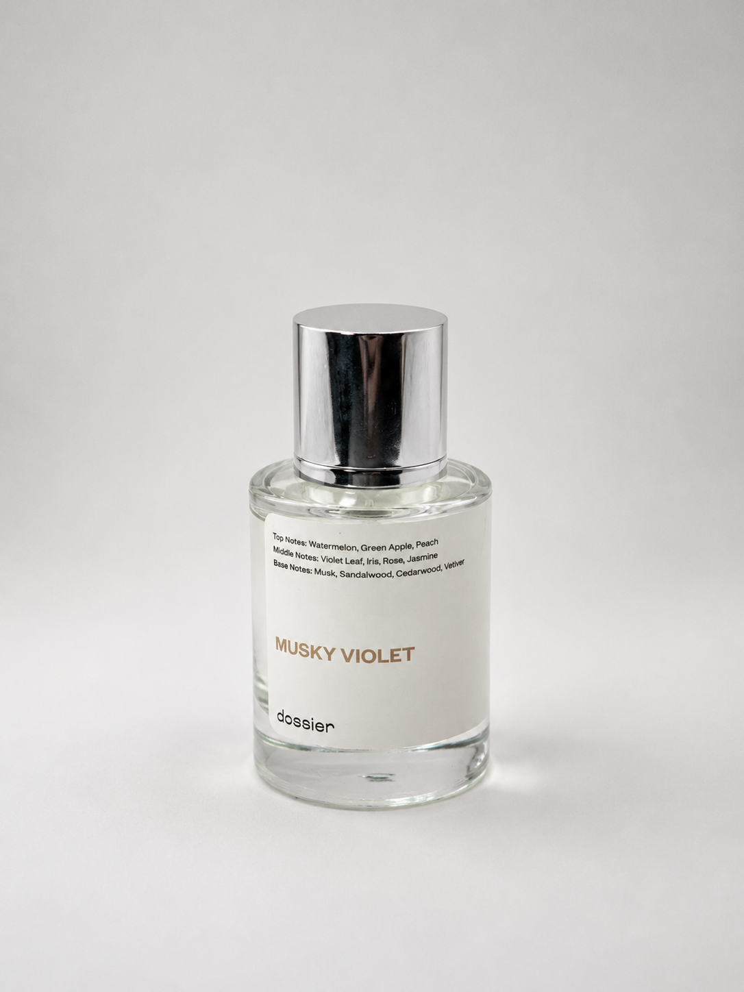 Dossier Musky Violet fragrance bottle